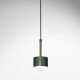 lafabryka.pl Lampa wisząca ARENA GREEN/GOLD 1xGX53 MLP7766 Milagro